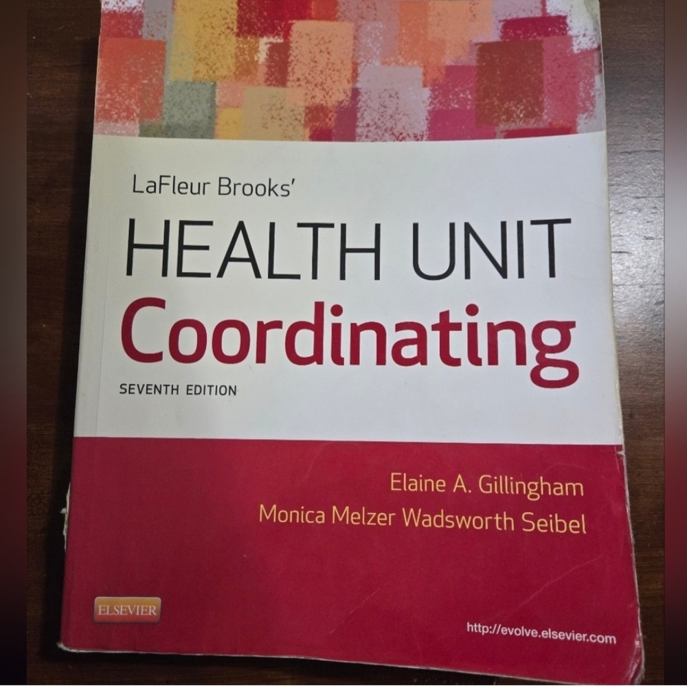 Health Unit Coordinating Textbook